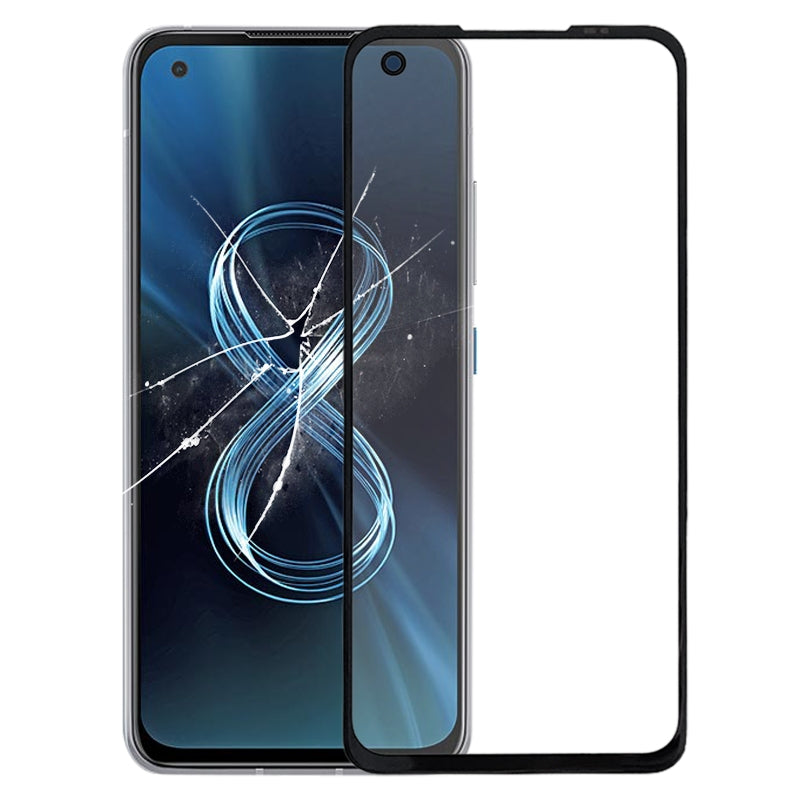 For-Asus-Zenfone-8-8Z-ZS590KS-I006D-Front-Screen-Outer-Glass-Lens-with-OCA-Optically-Clear-Adhesive