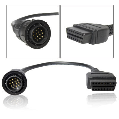 For-Benz-OBDII-Sprinter-14-Pin-to-16-Pin-Diagnostic-Plug-Adapter(Black)