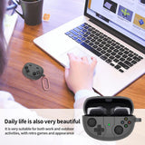 For-Bose-Ultra-Open-Earbuds-Retro-Game-Console-Style-Silicone-Earbuds-Case(Dark-Grey)