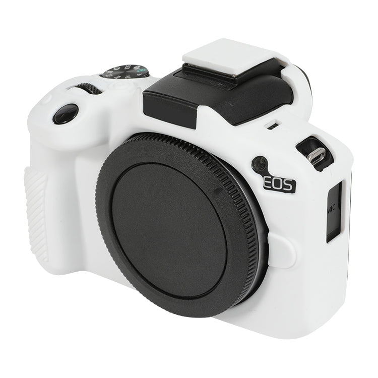 For-Canon-EOS-R50-Soft-Silicone-Protective-Case(White)