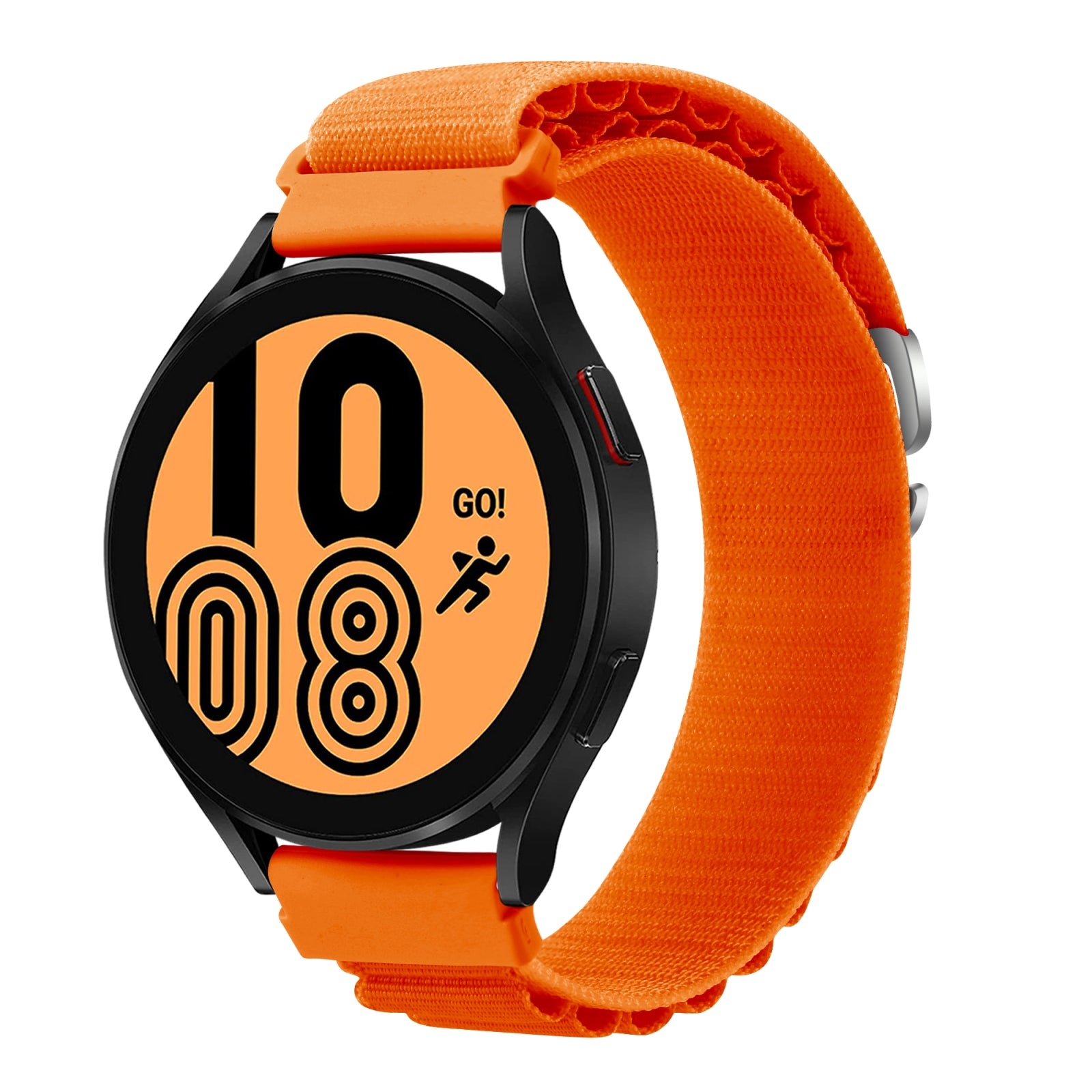 For-Coros-Pace-2/Coros-Apex-42mm-Universal-Nylon-Watch-Band(Orange)