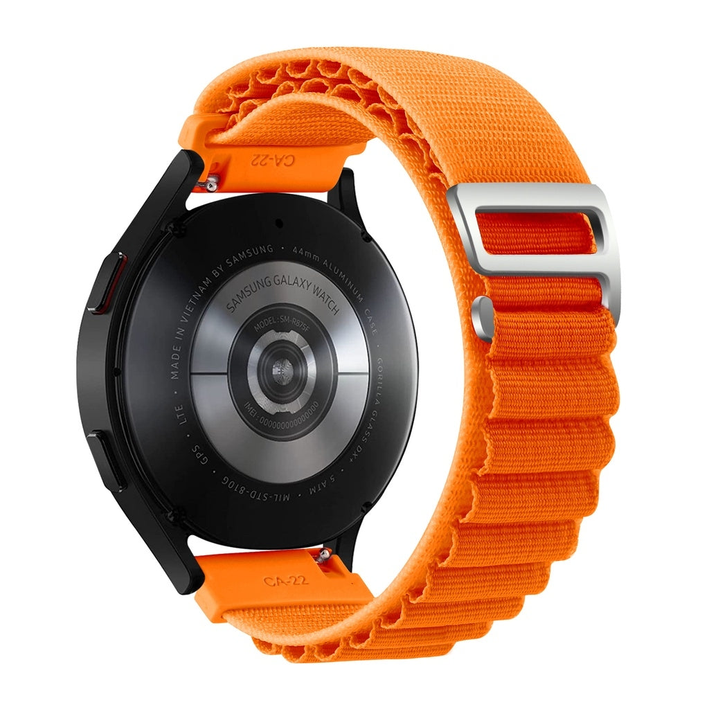 For-Coros-Pace-2/Coros-Apex-42mm-Universal-Nylon-Watch-Band(Orange)