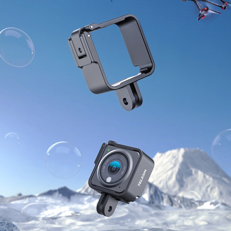 For-DJI-Action-2-TELESIN-OA-FMS-001-Single-Camera-Version-Bezel-Shockproof-Protective-Frame-Rabbit-Cage-Accessories