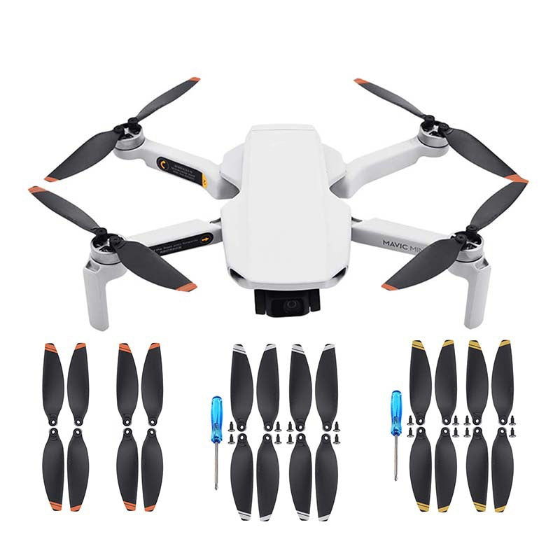 For-DJI-Mavic-Mini-4726F-Wing-Propeller-Blade-Drone-Accessories,-Spec:-2pairs-Golden-Edge