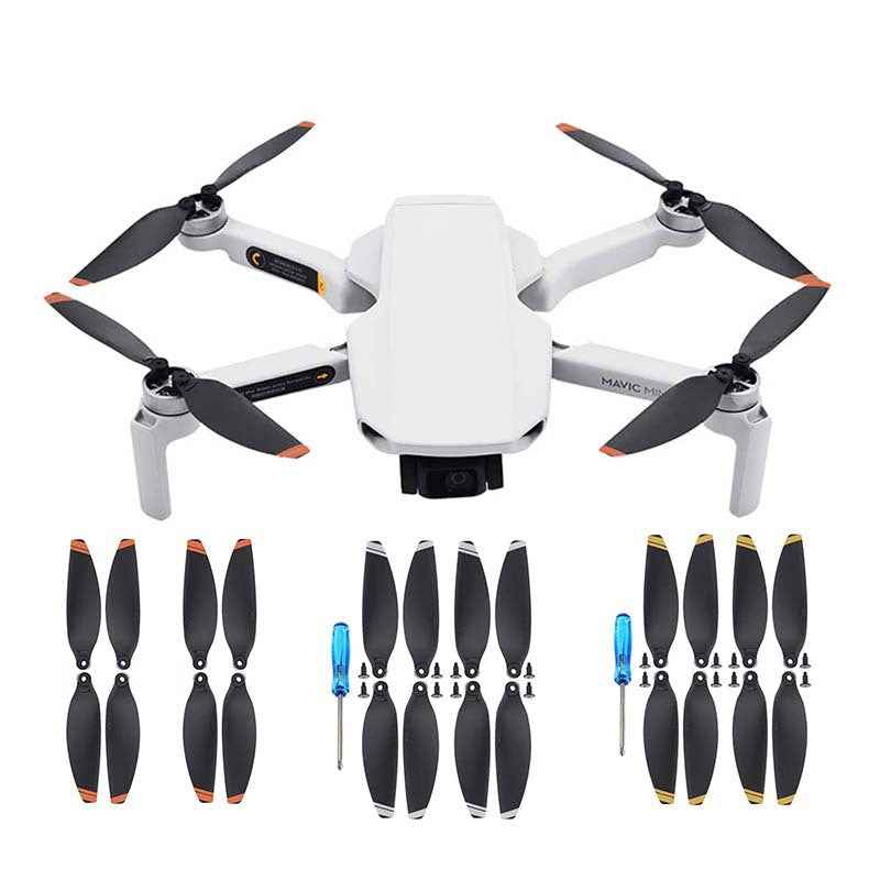 For-DJI-Mavic-Mini-4726F-Wing-Propeller-Blade-Drone-Accessories,-Spec:-2pairs-Golden-Edge