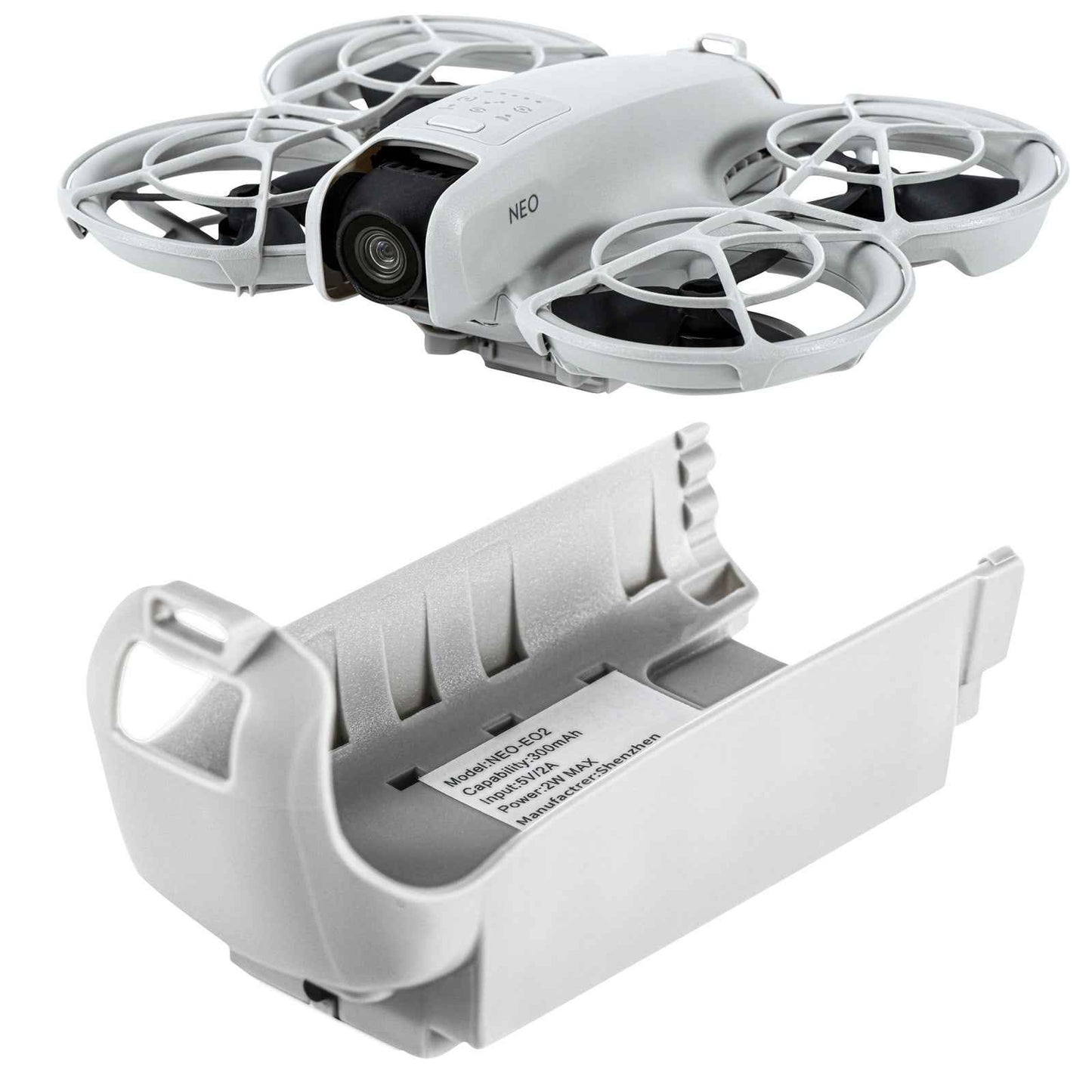 LED-Light-Heightened-Landing-Gear-for-DJI-Neo-Drone-Grey