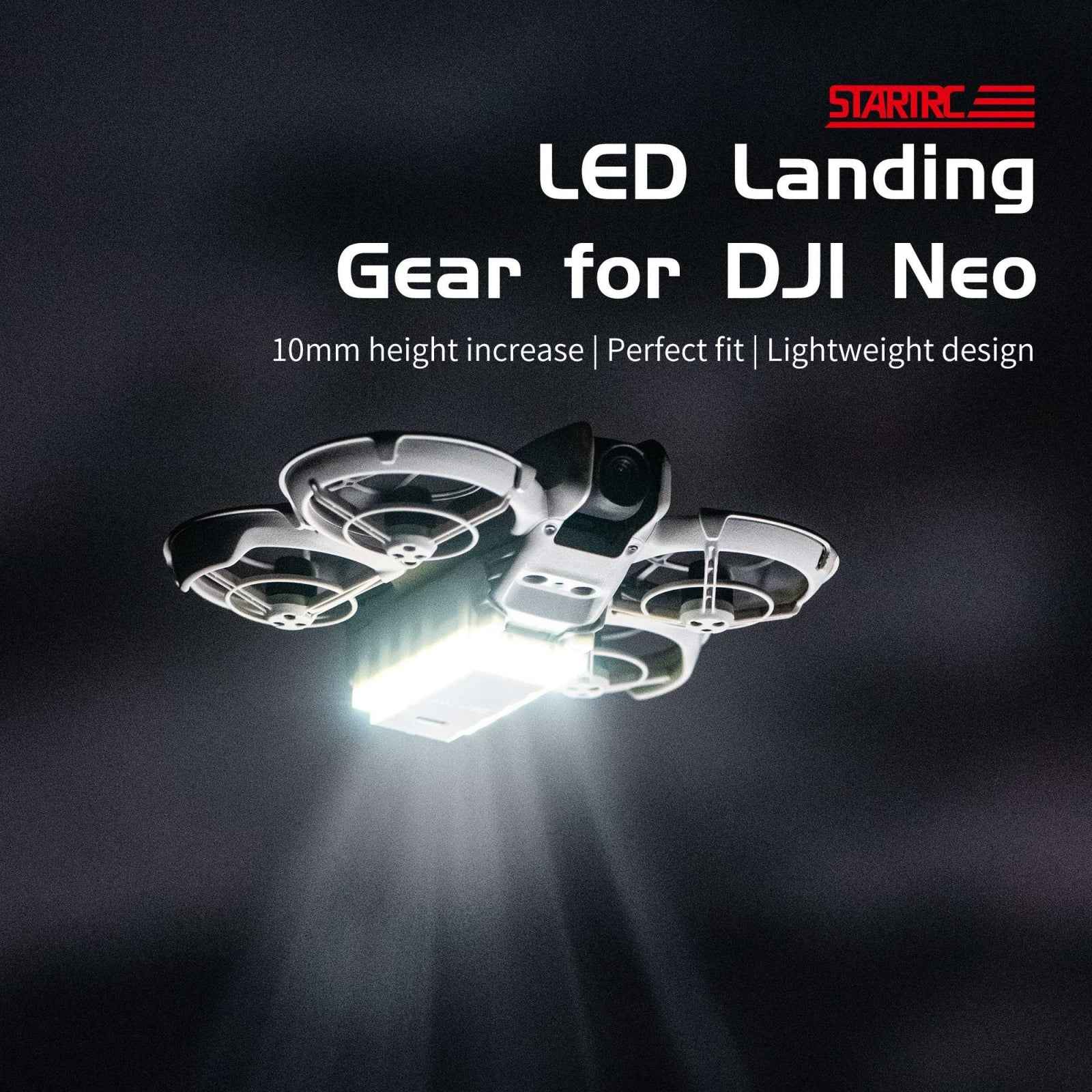LED-Light-Heightened-Landing-Gear-for-DJI-Neo-Drone-Grey