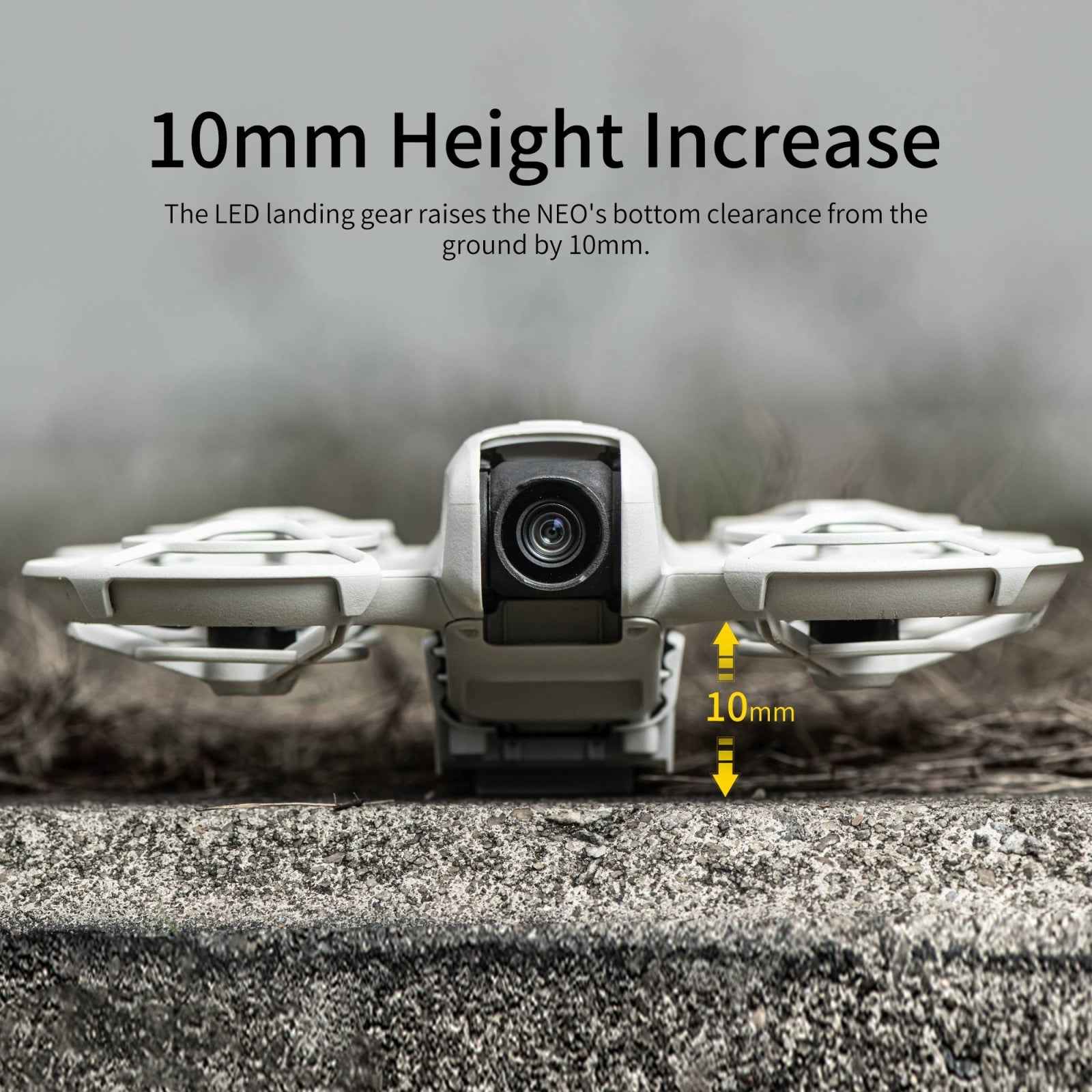 LED-Light-Heightened-Landing-Gear-for-DJI-Neo-Drone-Grey