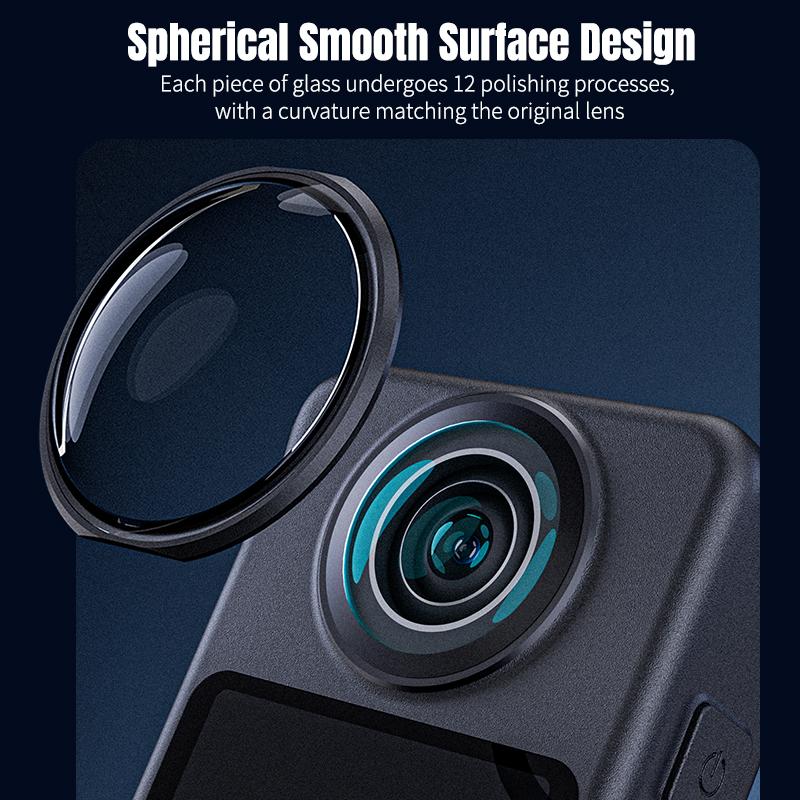 For-DJI-Osmo-360-STARTRC-Lens-Guard-PC-Protective-Cover-(Black)