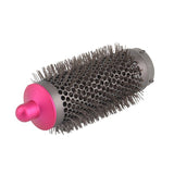 For-Dyson-Airwrap-Cylinder-Comb-Hair-Dryer-Curling-Attachment(Black-Red)