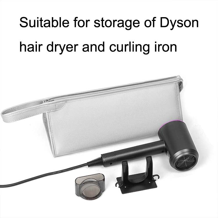 For-Dyson-Hair-Dryer-Storage-Package-Hair-Roll-Protective-Cover,-Color:-Pink