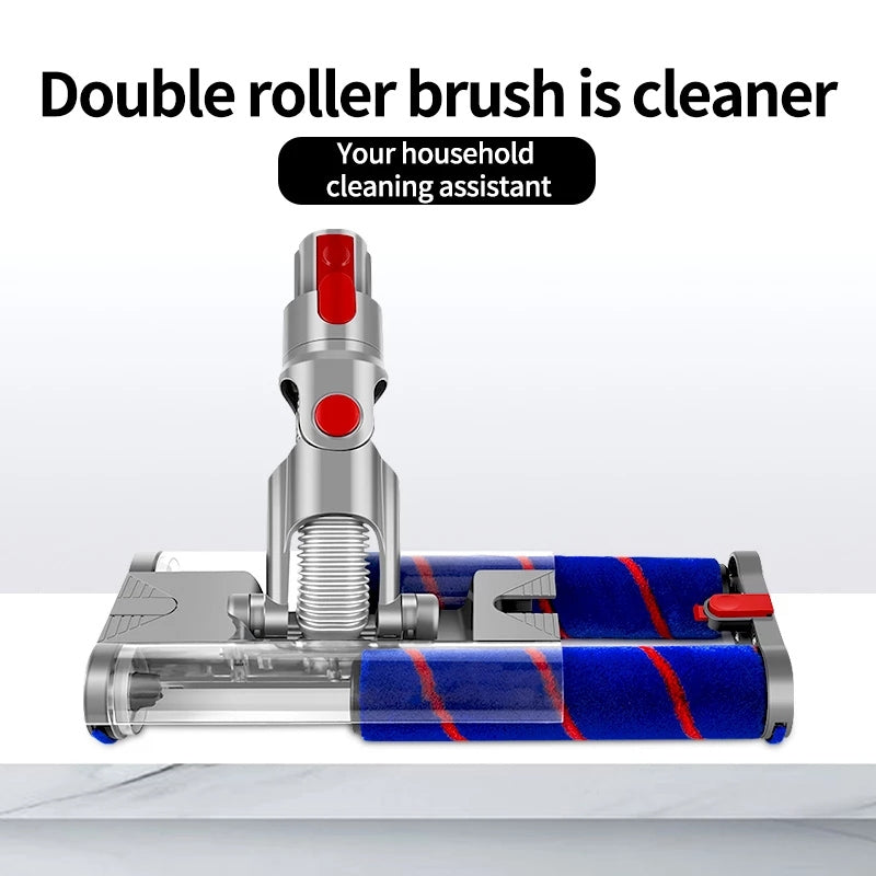 For-Dyson-V7-/-V8-/-V10-/-V11-Double-Roller-Brush-Universal-Electric-Floor-Brush