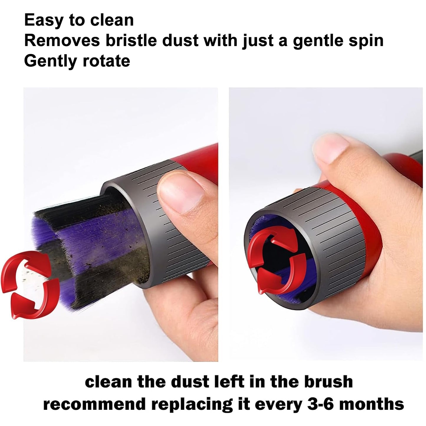 For-Dyson-Vacuum-Cleaner-V7-/-V8-/-V10-/-V11-/-V15-Non-marking-Soft-Bristle-Dusting-Brush