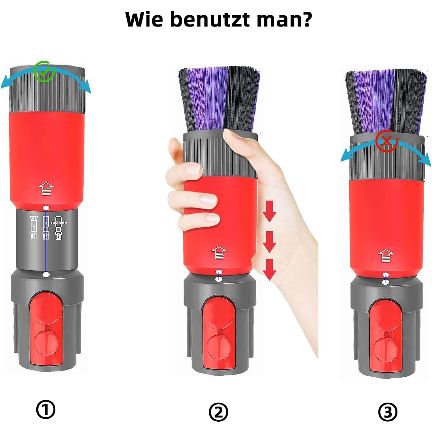 For-Dyson-Vacuum-Cleaner-V7-/-V8-/-V10-/-V11-/-V15-Non-marking-Soft-Bristle-Dusting-Brush