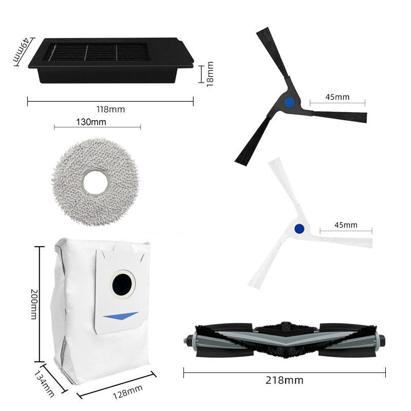 For-Ecovacs-X2-/-X2-Pro-Vacuum-Cleaner-Accessories,-Model:-Dust-Bag