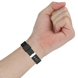 For-Fitbit-Charge-4-Silicone-One-Body-Armor-Watch-Band(Black)