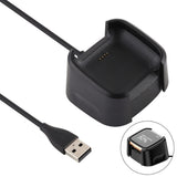 For-Fitbit-Versa-2-Charger-Charging-Dock-Base-Stand-Holder-with-1m-Charging-Cable(Black)