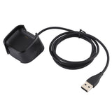 For-Fitbit-Versa-2-Charger-Charging-Dock-Base-Stand-Holder-with-1m-Charging-Cable(Black)
