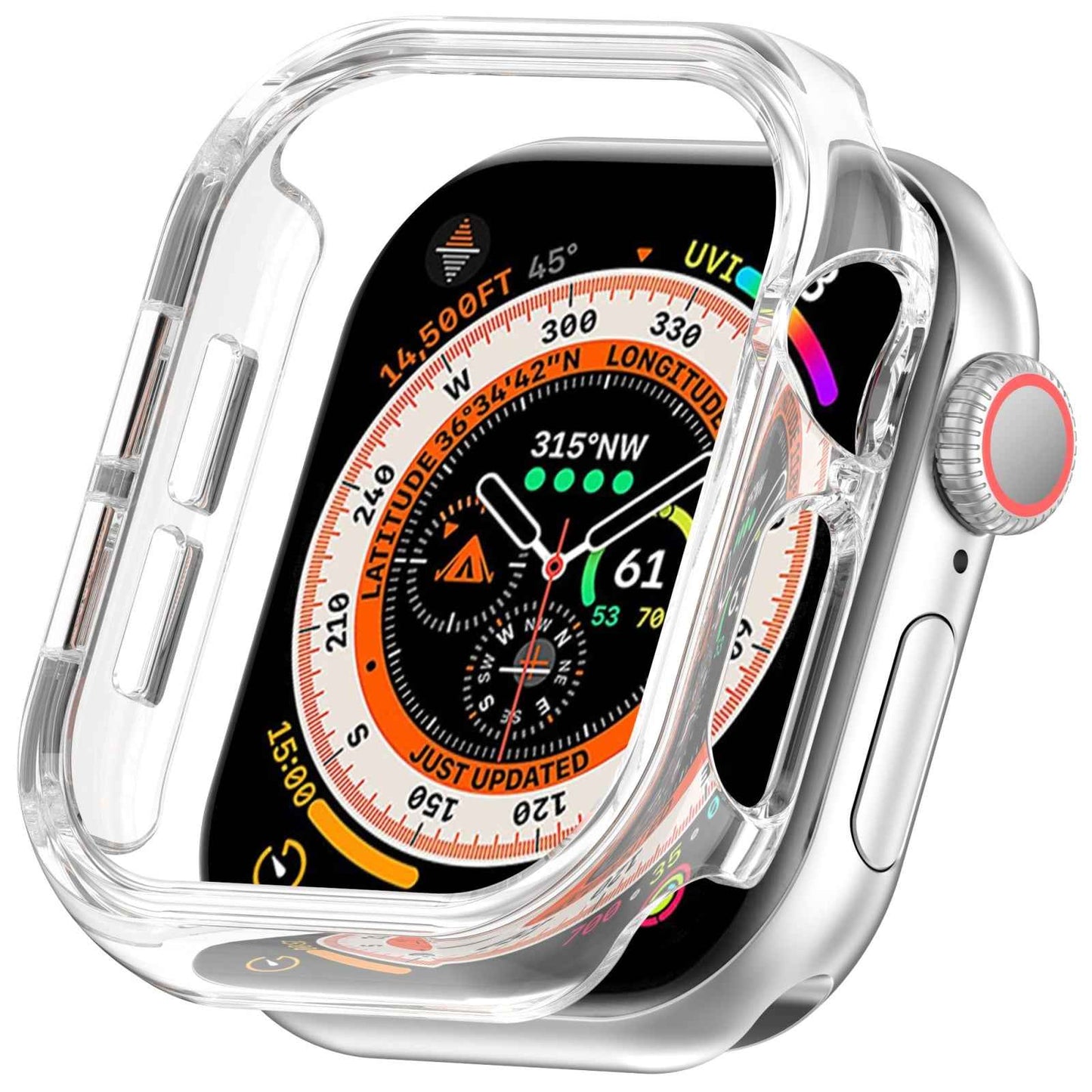 Watch-Case-for-Apple-Watch-Series-10/11-46mm,-Transparent-PC