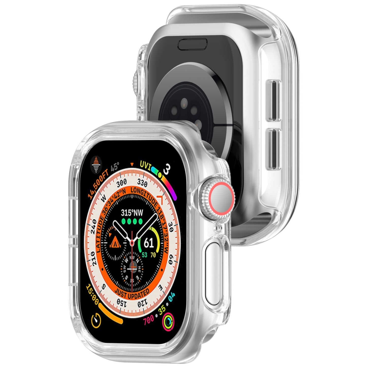 Watch-Case-for-Apple-Watch-Series-10/11-46mm,-Transparent-PC