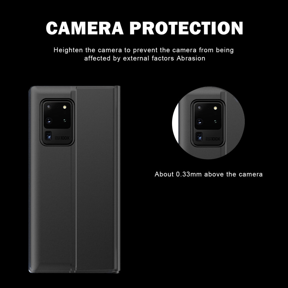 For-Galaxy-S20-Plus-Side-Display-Magnetic-Horizontal-Flip-Plain-Texture-Cloth-+-PC-Case-with-Holder-&-Sleep-/-Wake-up-Function(Silver)