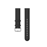 For-Galaxy-Watch-Active3-/-Galaxy-Watch-3-41mm-20mm-Universal-Leather-Watch-Band(Black)