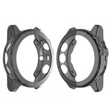For-Garmin-Fenix-5X-TPU-Translucent-Watch-Case(Black)