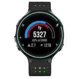 For-Garmin-Forerunner-235-Two-color-Watch-Band(Black-Green)