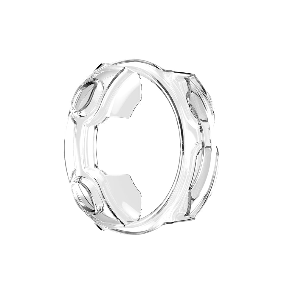 For-Garmin-Forerunner-735XT-TPU-Half-pack-Candy-Color-Protective-Case(Transparent)