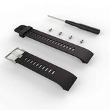 For-Garmin-Forerunner-30-/-35-Silicone-Watch-Band(Black)
