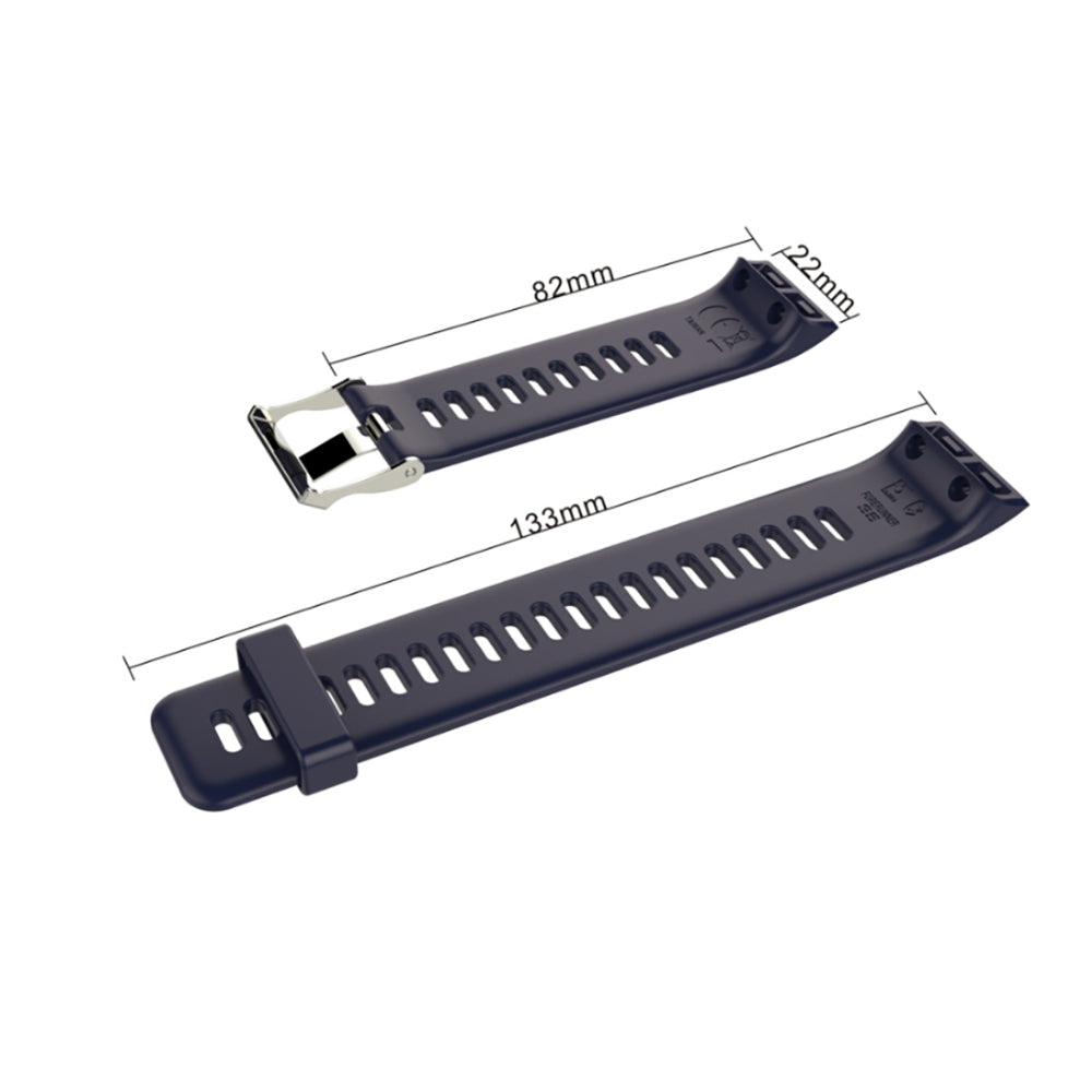 For-Garmin-Forerunner-30-/-35-Silicone-Watch-Band(Black)