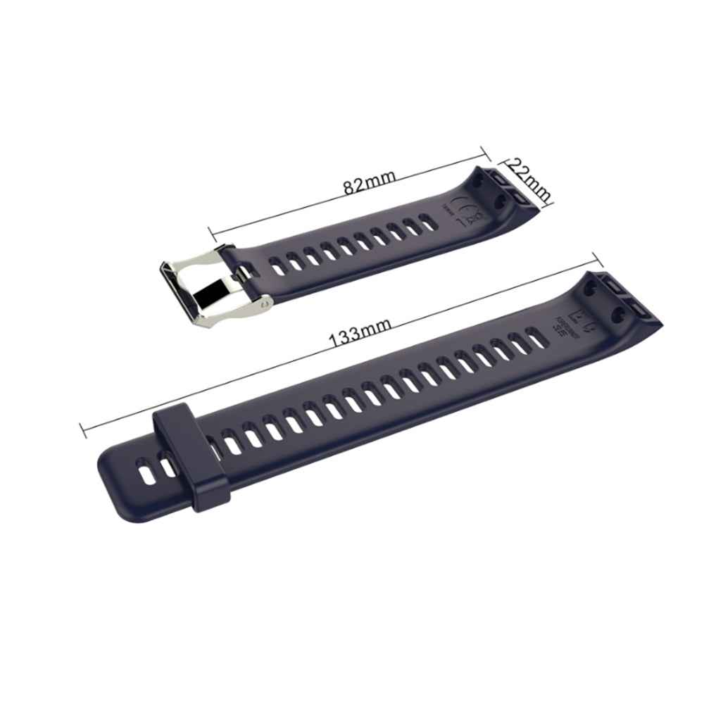 For-Garmin-Forerunner-30-/-35-Silicone-Watch-Band(Black)