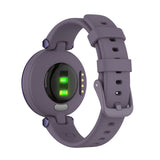 For-Garmin-Lily-Silicone-Watch-Band-with-Dismantling-Tools(Purple)