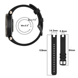 For-Garmin-Lily-Silicone-Watch-Band-with-Dismantling-Tools(Purple)