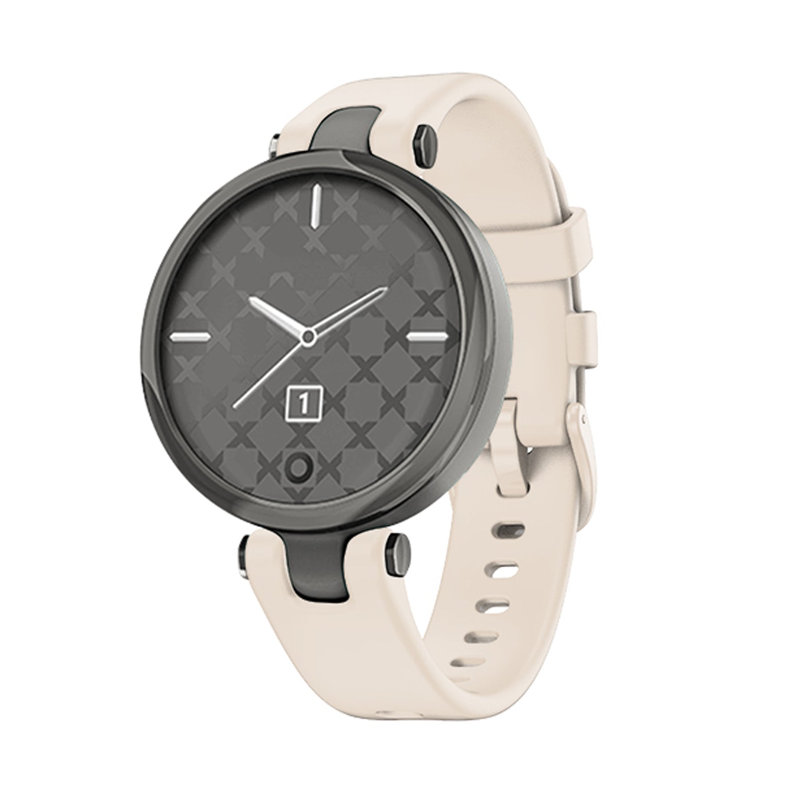 For-Garmin-Lily-Silicone-Watch-Band(Khaki)