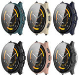 For-Garmin-Venu-3-PC-+-Tempered-Film-Integrated-Watch-Protective-Case(Black)