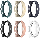 For-Garmin-Venu-3-PC-+-Tempered-Film-Integrated-Watch-Protective-Case(Black)