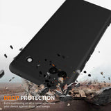 For-Google-Pixel-6a-Shockproof-Silicone-Magsafe-Phone-Case(Black)