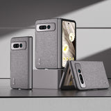 For-Google-Pixel-Fold-ABEEL-Diamond-Series-Black-Edge-Phone-Case(Black)