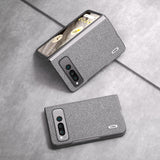 For-Google-Pixel-Fold-ABEEL-Diamond-Series-Black-Edge-Phone-Case(Black)
