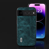 For-Google-Pixel-7-Pro-5G-ABEEL-Dream-Litchi-Texture-PU-Phone-Case(Blue)