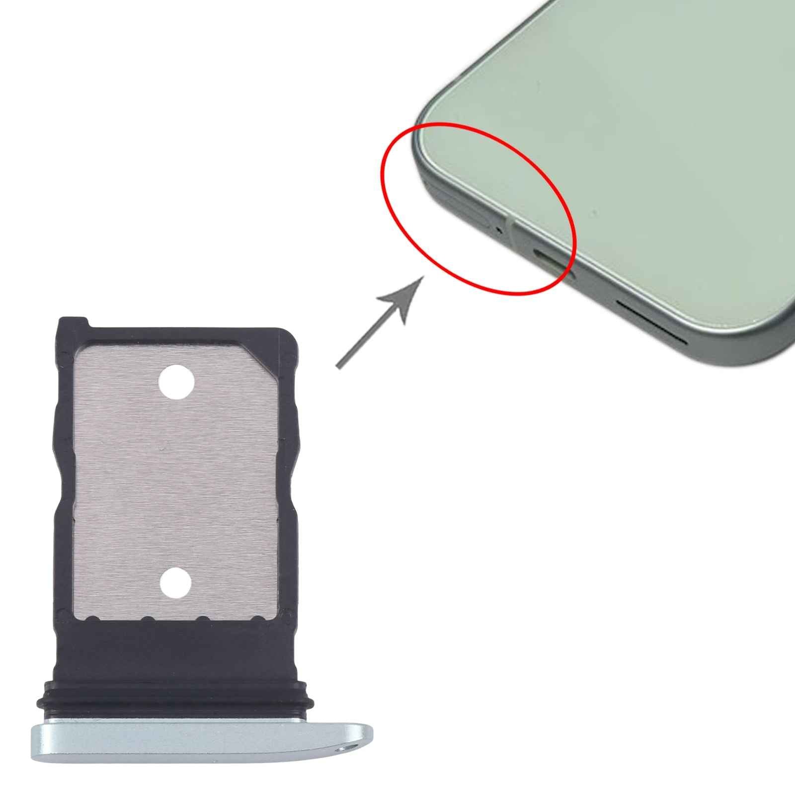For-Google-Pixel-9-Original-SIM-Card-Tray-(Green)