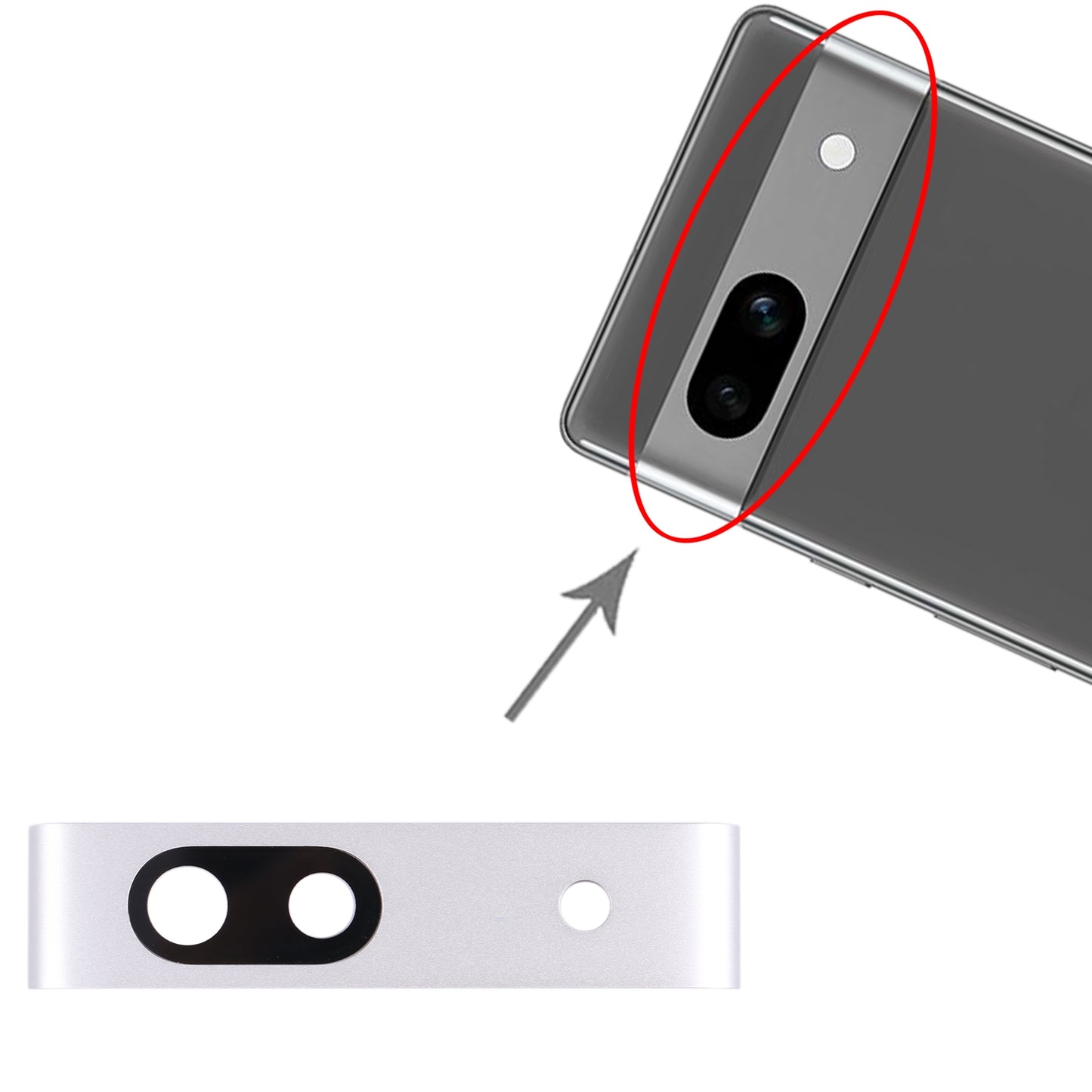 Camera-Lens-Cover-for-Google-Pixel-7A-(White)