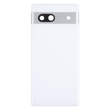 For-Google-Pixel-7A-Original-Battery-Back-Cover-with-Camera-Lens-Frame(White)