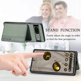For-Google-Pixel-9-Pro-XL-Carbon-Fiber-Magnetic-Card-Bag-Phone-Case(Black)