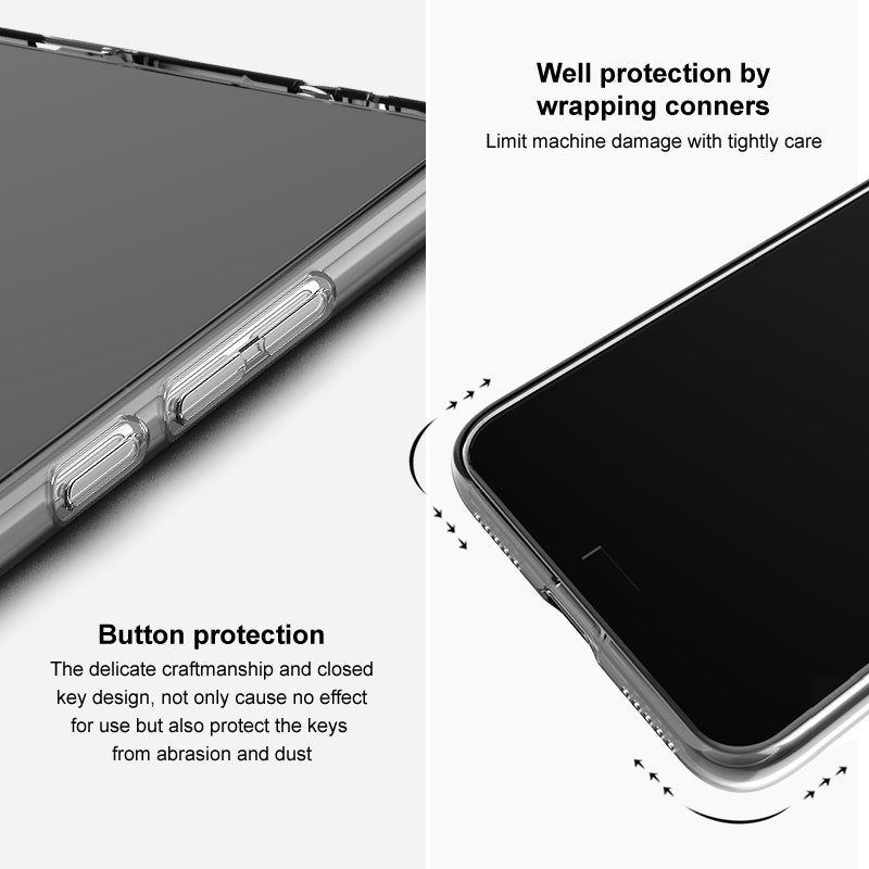 For-Honor-100-Pro-5G-IMAK-UX-5-Series-Transparent-TPU-Phone-Case(Transparent)