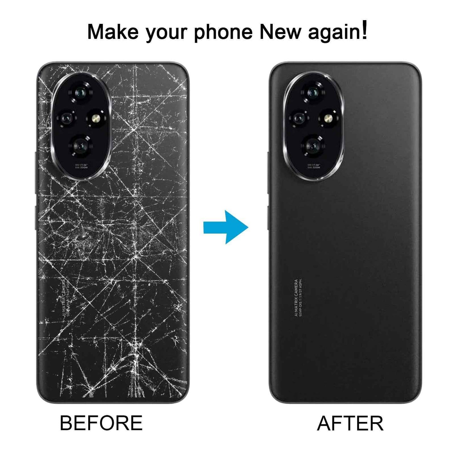 For-Honor-200-Pro-Battery-Back-Cover(Black)