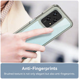 For-Honor-200-Lite-Global-Colorful-Series-Acrylic-Hybrid-TPU-Phone-Case(Transparent-Grey)