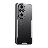 For-Honor-200-Pro-Blade-Series-TPU-Hybrid-Metal-Phone-Case(Silve)