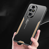 For-Honor-200-Pro-Blade-Series-TPU-Hybrid-Metal-Phone-Case(Silve)